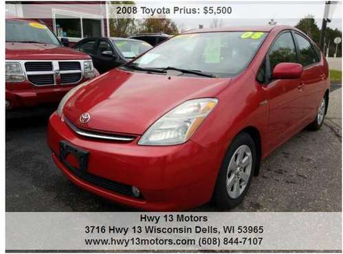 2008 Toyota Prius Base 4dr Hatchback 148168 Miles for sale in Wisconsin dells, WI