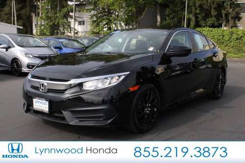 2018 Honda Civic LX - - by dealer - vehicle automotive for sale in Edmonds, WA