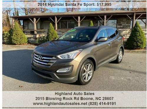 2014 Hyundai Santa Fe Sport 2.0T AWD 4dr SUV 33000 Miles - cars &... for sale in Boone, NC
