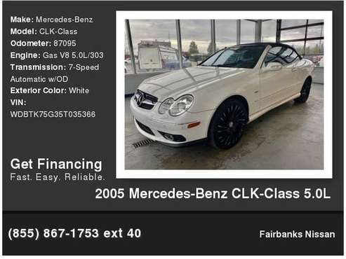 2005 Mercedes-Benz CLK-Class 5 0l - - by dealer for sale in Fairbanks, AK