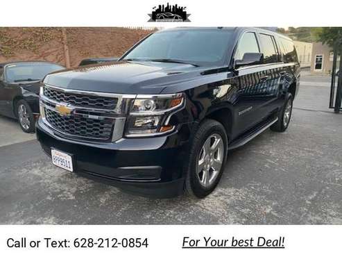 2020 Chevy Chevrolet Suburban LS suv Black - cars & trucks - by... for sale in montrose, CA