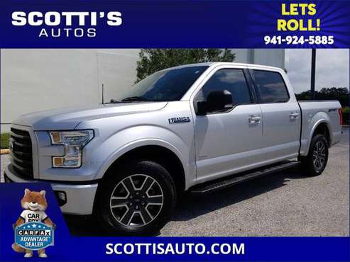 2016 Ford F-150 XLT~ SUPER CREW~ 1-OWNER~ CLEAN CARFAX~GREAT COLORS~... for sale in Sarasota, FL