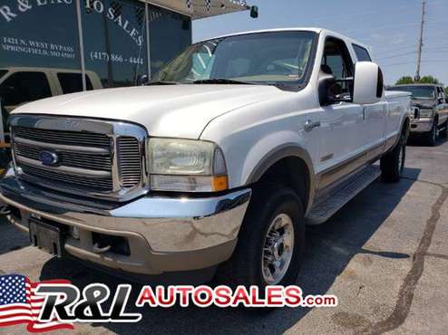 "SALE"!!! 2004 FORD F350SD KING RANCH EDITION 4X4 CREW CAB "DIESEL" for sale in Springfield, MO