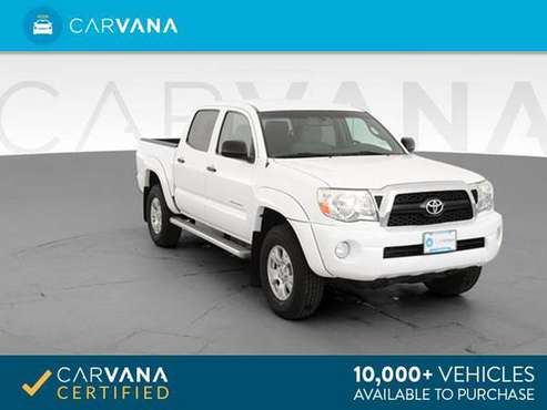 2011 Toyota Tacoma Double Cab PreRunner Pickup 4D 5 ft pickup White - for sale in Albuquerque, NM
