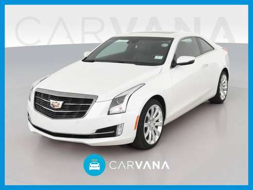 2018 Caddy Cadillac ATS Premium Luxury Coupe 2D coupe White for sale in Westport, NY