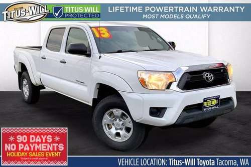 2013 Toyota Tacoma 4x4 4WD Truck SR5 Crew Cab - cars & trucks - by... for sale in Tacoma, WA