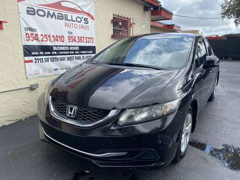 2013 HONDA CIVIC, CLEAN TITLE, LIKE NEW, 1000 DOWN! - cars & for sale in west park, FL