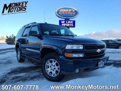 2005 Chevrolet Tahoe Z71 4WD 4dr SUV - - by dealer for sale in Faribault, MN