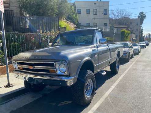 1967 Chevy K10 long bed small window - cars & trucks - by owner -... for sale in Venice, CA