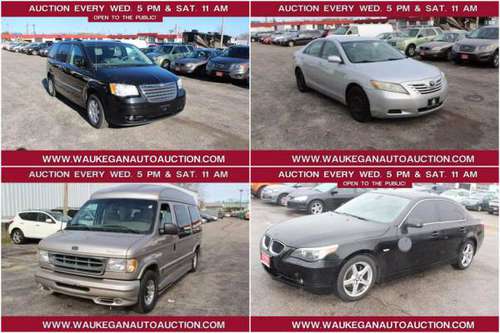 09 CHRYSLER TOWN & COUNTRY/07 TOYOTA CAMRY/01 FORD E-150/2005 BMW... for sale in WAUKEGAN, WI