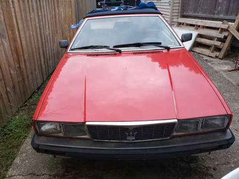 1986 Maserati Convertible - cars & trucks - by owner - vehicle... for sale in Lansing, MI