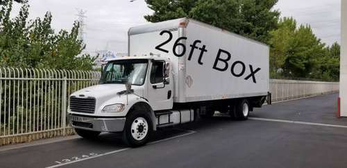 2013 Freightliner M2 26ft Box W/liftgate (247k ) - cars & trucks -... for sale in south gate, CA