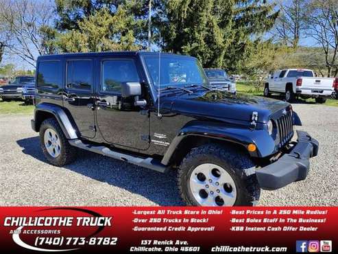 2013 Jeep Wrangler Unlimited Sahara - - by dealer for sale in Chillicothe, OH