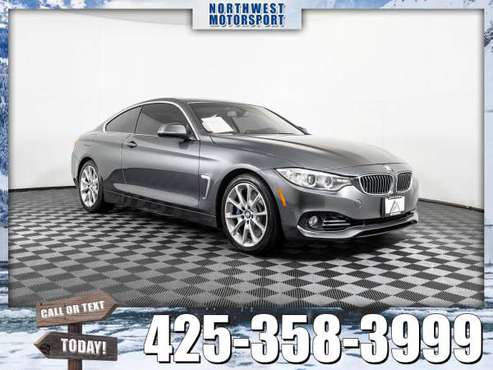 *LEATHER* 2014 *BMW 435* RWD - cars & trucks - by dealer - vehicle... for sale in Lynnwood, WA