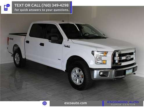 2016 Ford F-150 F150 F 150 XLT - GOOD/BAD/NO CREDIT OK! - cars &... for sale in Escondido, CA