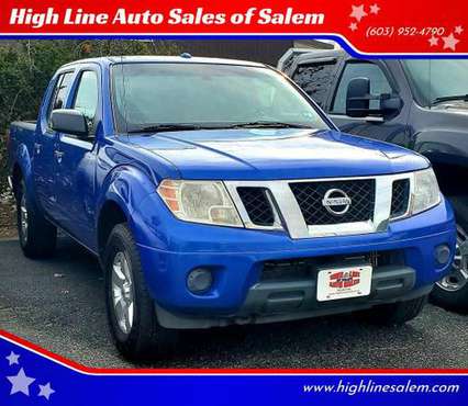 2013 Nissan Frontier SV 4x4 4dr Crew Cab 5 ft. SB Pickup 5A EVERYONE... for sale in Salem, MA