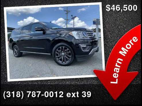 2019 Ford Expedition Max Limited - cars & trucks - by dealer -... for sale in Minden, LA