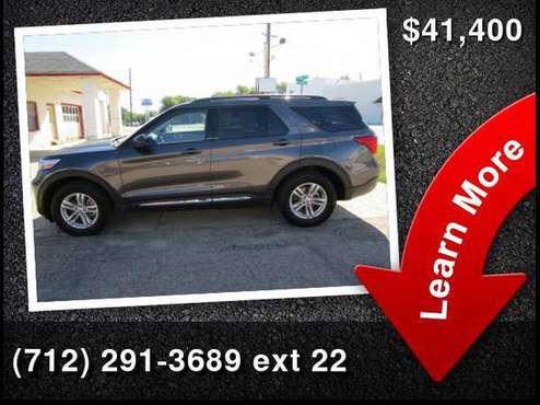2020 Ford Explorer XLT IN HOUSE FINANCING! - cars & trucks - by... for sale in Danbury, IA