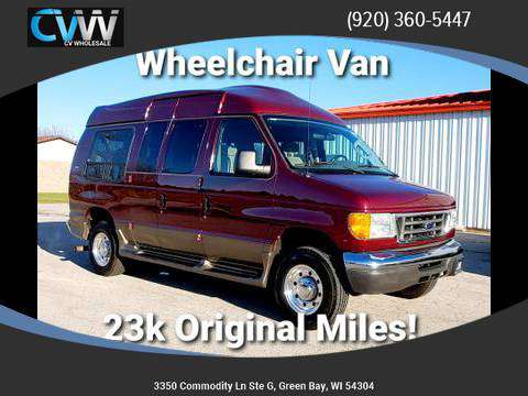 2006 Ford E-250 Conversion Van Wheelchair Van w/ Only 23k Miles!! -... for sale in Green Bay, WI