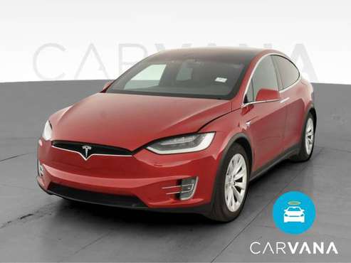 2017 Tesla Model X 75D Sport Utility 4D suv Red - FINANCE ONLINE -... for sale in San Bruno, CA