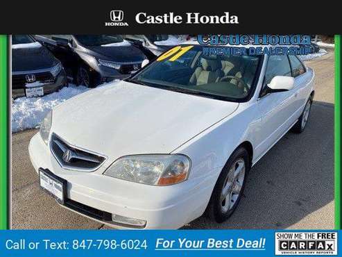 2001 Acura CL coupe White - - by dealer - vehicle for sale in Morton Grove, IL
