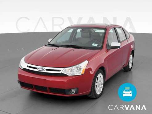 2010 Ford Focus SEL Sedan 4D sedan Red - FINANCE ONLINE - cars &... for sale in Indianapolis, IN