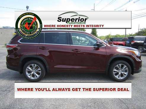 2015 Toyota Highlander XLE AWD V6**SUNROOF**NAVI**LEATHER**NEW TIRES** for sale in Holland , MI