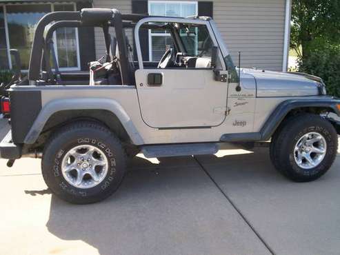 2001 wrangler for sale in Channahon, IL