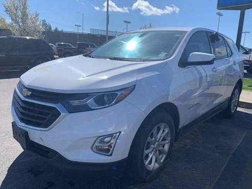 2018 Chevy Chevrolet Equinox LT suv Summit White for sale in Post Falls, WA