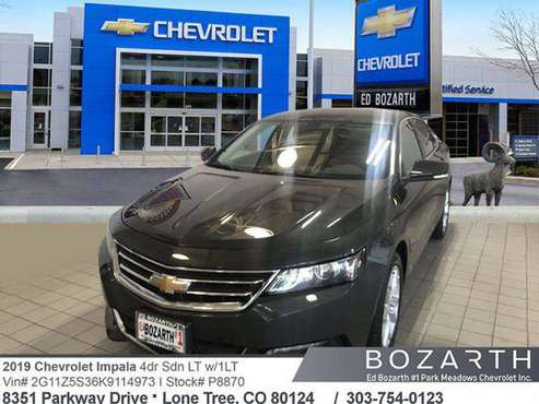 2019 Chevrolet Chevy Impala LT TRUSTED VALUE PRICING! for sale in Lonetree, CO