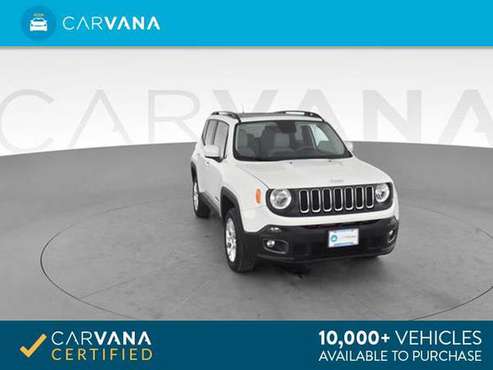 2016 Jeep Renegade Latitude Sport Utility 4D suv White - FINANCE for sale in Youngstown, OH
