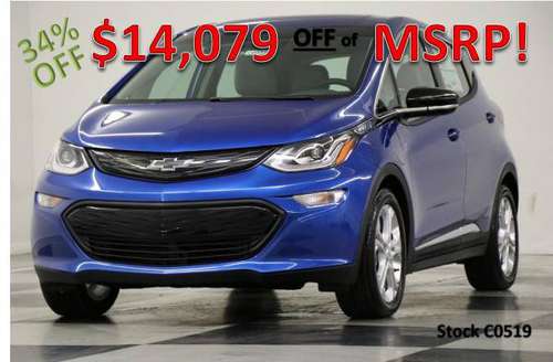 WAY OFF MSRP! Blue 2020 Chevy Bolt EV LT *CAMERA-HEATED SEATS* -... for sale in Clinton, GA