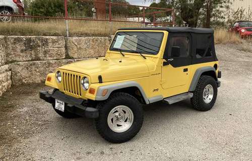 2001 Jeep Wrangler, 70K Miles, 5-Speed, 4x4 - cars & trucks - by... for sale in San Antonio, TX
