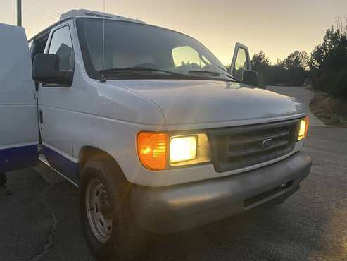 2004 FORD E150 THERMO KING REFRIGERATED CATERING VAN 95k miles! -... for sale in Los Alamos, NM