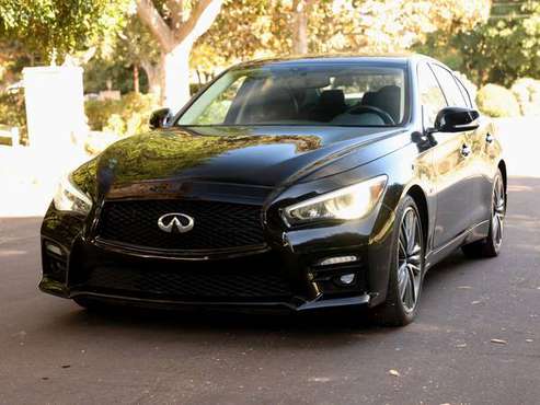 2017 Infiniti Q50 S 3.0T Sport Package! FINANCING AVAIL! TWIN TURBO!... for sale in Pasadena, CA