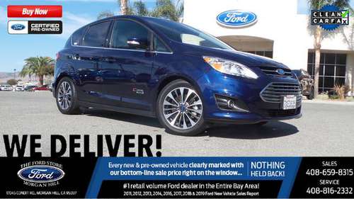 2017 Ford C-Max Energi Titanium! Leather/Navi/Reverse Camera! - cars... for sale in Morgan Hill, CA