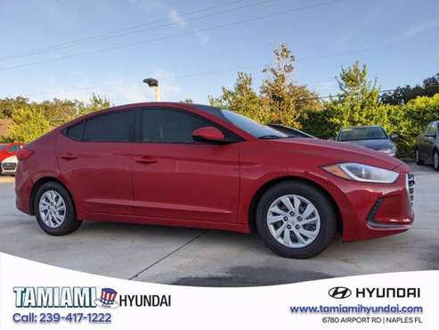 2018 Hyundai Elantra Scarlet Red **Save Today - BUY NOW!** - cars &... for sale in Naples, FL