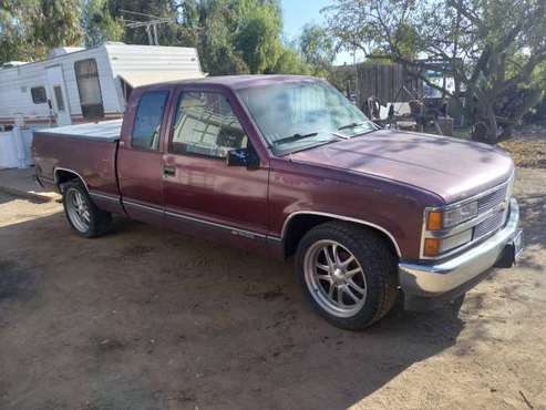 93 silverado xcab - cars & trucks - by owner - vehicle automotive sale for sale in Ivanhoe, CA