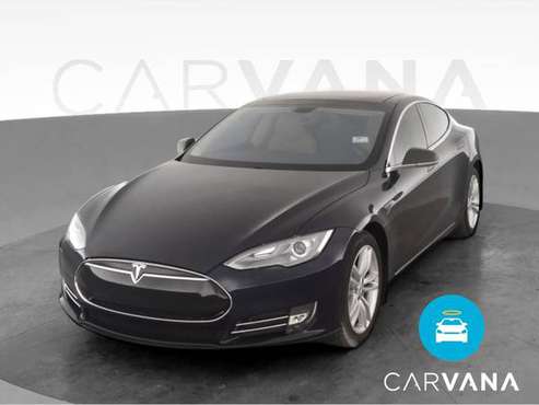 2013 Tesla Model S Sedan 4D sedan Blue - FINANCE ONLINE - cars &... for sale in NEWARK, NY