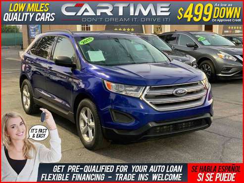 2015 Ford Edge SE FWD - cars & trucks - by dealer - vehicle... for sale in Huntington Beach, CA