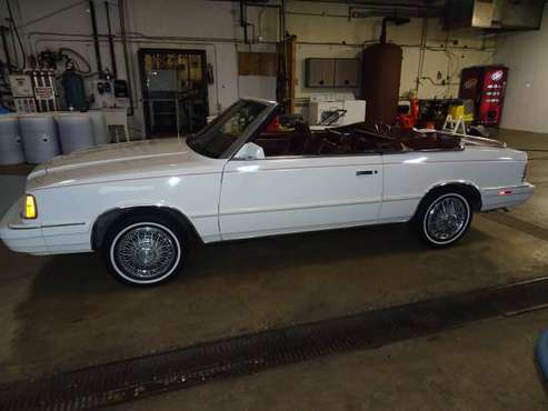 Dodge 600 convertible,1986 like new - cars & trucks - by owner -... for sale in Sobieski, WI