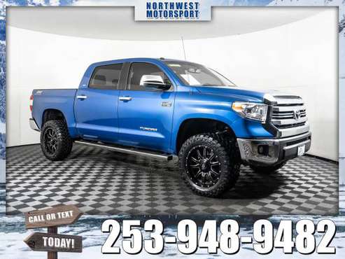 Lifted 2017 *Toyota Tundra* SR5 RMX Special Edition 4x4 - cars &... for sale in PUYALLUP, WA