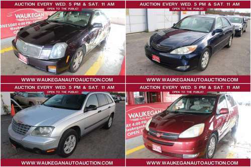 06 CADILLAC CTS/03 TOYOTA CAMRY/05 CHRYSLER PACIFICA/05 TOYOTA... for sale in WAUKEGAN, WI