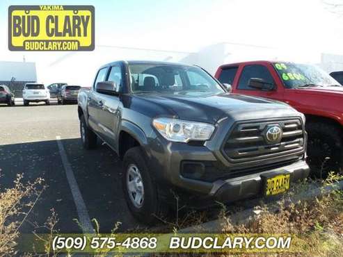 2018 Toyota Tacoma 4WD Certified SR Double Cab 5 Bed V6 4x4 AT SR... for sale in Union Gap, WA
