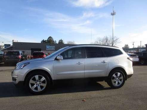 2015 CHEVY TRAVERSE LTZ AWD - CLEAN CAR FAX - NAVIGATION - 3RD ROW -... for sale in Moosic, PA