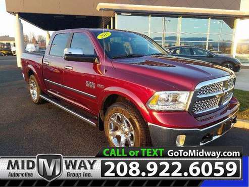 2017 Ram 1500 Laramie - SERVING THE NORTHWEST FOR OVER 20 YRS! -... for sale in Post Falls, WA