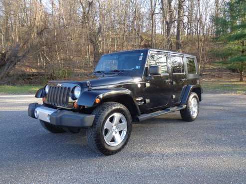 2008 Jeep Wrangler Unlimited Sahara 4WD Automatic Very Clean - cars... for sale in Waynesboro, MD