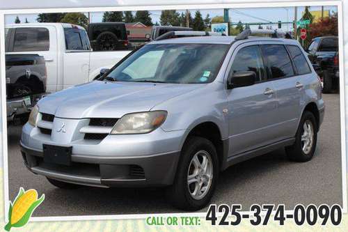 2004 Mitsubishi Outlander LS - GET APPROVED TODAY!!! for sale in Everett, WA