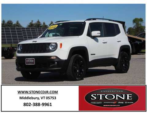 2018 JEEP RENEGADE LATITUDE *CERTIFIED PRE-OWNED! - cars & trucks -... for sale in Middlebury, VT