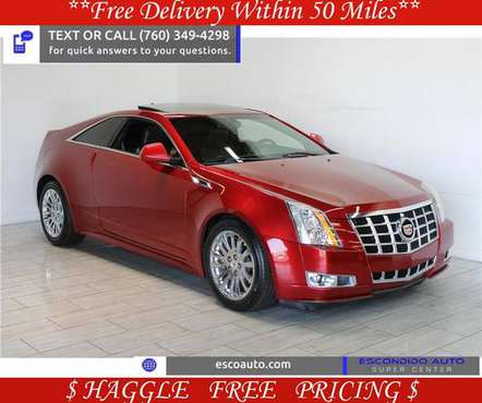 2014 Cadillac CTS Coupe Performance - Manager s Special! - cars & for sale in Escondido, CA